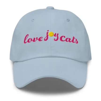 love-joy-cats-sun-classic-cap-blue-front