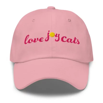love-joy-cats-sun-classic-cap-pink-front