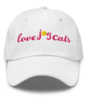love-joy-cats-sun-classic-cap-white-front