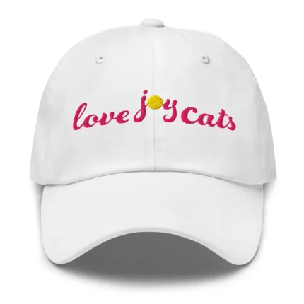 love-joy-cats-sun-classic-cap-white-front